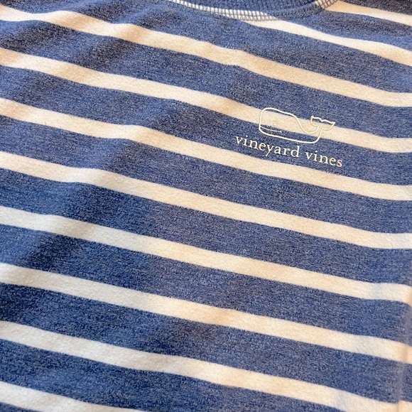 [Vineyard Vines] Blue & White Striped Top - Picture 3 of 6